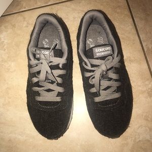 Madewell & saucony flannel sneakers